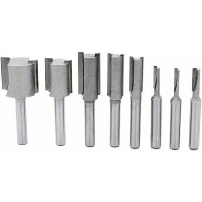 SANS MARQUE Set Di 8 Frese Per Scanalature Con Gambo Da 1/4" Per Fresatrici E Router / Set Di Frese Per Scanalature, Set Di Frese Per Scanalature, Punta Per Fresatrice Per Legno, Fresa A Filo Per Tagli Dritti SANS MARQUE Set Di 8 Frese Per Scanalature Con Gambo Da 1/4" Per Fresatrici E Router / Set Di Frese Per Scanalature, Set Di Frese Per Scanalature, Punta Per Fresatrice Per Legno, Fresa A Filo Per Tagli Dritti
