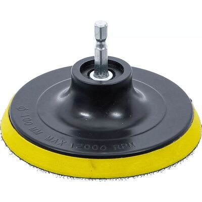 BGS TECHNIC Disco Abrasivo 74370 Gancio E Anello 100 Mm BGS TECHNIC Disco Abrasivo 74370 Gancio E Anello 100 Mm