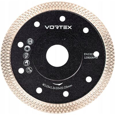 OEM Disco Diamantato Per Tagliare Gres E Ceramica Smaltata 115 Mm Vortex OEM Disco Diamantato Per Tagliare Gres E Ceramica Smaltata 115 Mm Vortex
