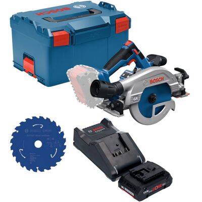 Sega Circolare A Batteria Bosch Gks 18v-57-2 Gx Professional 18 V 165 Mm Brushless + 1x Batteria Procore 4,0 Ah + Caricabatterie + L-boxx Sega Circolare A Batteria Bosch Gks 18v-57-2 Gx Professional 18 V 165 Mm Brushless + 1x Batteria Procore 4,0 Ah + Caricabatterie + L-boxx
