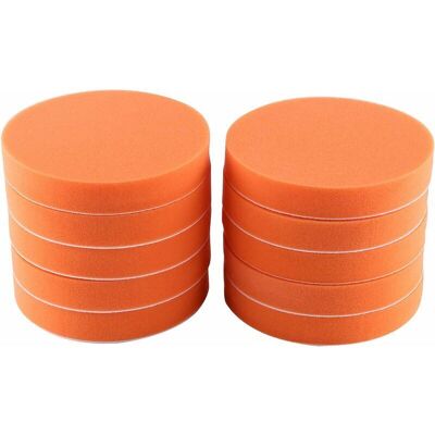 DPZO Spugna Lucidante Per Auto, 10 Pezzi/lotto 6 (150 Mm) Kit Di Strumenti Per Lucidatrice Per Auto, Tampone Lucidante Arancione DPZO Spugna Lucidante Per Auto, 10 Pezzi/lotto 6 (150 Mm) Kit Di Strumenti Per Lucidatrice Per Auto, Tampone Lucidante Arancione