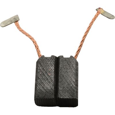 Flex Spazzole Di Carbone Per Troncatrice/sega Lg1507fr - 6,3x7x15,4mm Flex Spazzole Di Carbone Per Troncatrice/sega Lg1507fr - 6,3x7x15,4mm