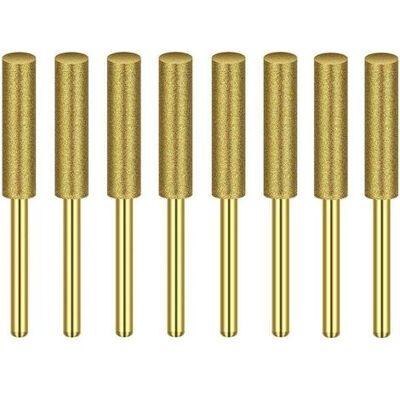 TORMATOR Set Di 8 Lime Diamantate Ad Alta Durezza Per Affilatura Di Motoseghe, 3/16 Di Pollice (4-8 Mm). TORMATOR Set Di 8 Lime Diamantate Ad Alta Durezza Per Affilatura Di Motoseghe, 3/16 Di Pollice (4-8 Mm).
