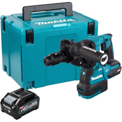 Makita Hr 002 Gm101 Martello Perforatore A Batteria 40 V Max. 2,9 J Sds Plus Brushless + 1x Batteria 4,0 Ah + Makpac - Senza Caricabatterie Makita Hr 002 Gm101 Martello Perforatore A Batteria 40 V Max. 2,9 J Sds Plus Brushless + 1x Batteria 4,0 Ah + Makpac - Senza Caricabatterie