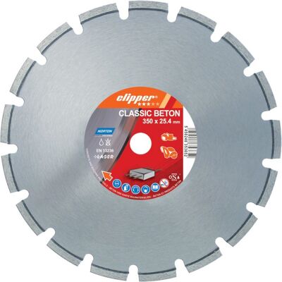 Norton Clipper - Disco diamantato - 300mm - Argento - Calcestruzzo Norton Clipper - Disco diamantato - 300mm - Argento - Calcestruzzo
