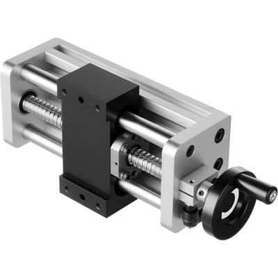 MOPHORN Attuatore Lineare Con Corsa Effettiva Di 100 Mm, Sistema Di Movimento Lineare Cnc Con Vite A Sfere, Doppio Asse Ottico, Precisione C7, Blocco Scorrevole Con Cuscinetto Per Router Cnc Asse Xyz MOPHORN Attuatore Lineare Con Corsa Effettiva Di 100 Mm, Sistema Di Movimento Lineare Cnc Con Vite A Sfere, Doppio Asse Ottico, Precisione C7, Blocco Scorrevole Con Cuscinetto Per Router Cnc Asse Xyz