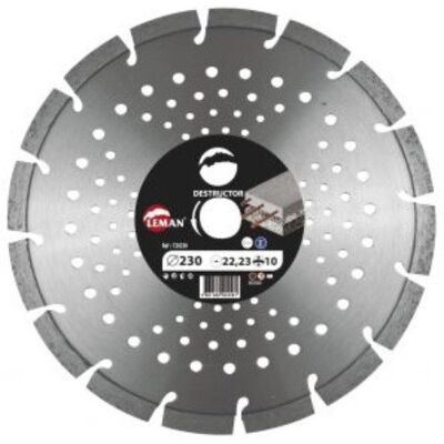 Leman D.230X38X2.4X10X22.2 - Disco Diamante per Costruzione Leman D.230X38X2.4X10X22.2 - Disco Diamante per Costruzione
