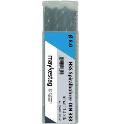Alpen 0060100330100 - Punta a spirale - 3,3mm - 65mm - DIN 338 Alpen 0060100330100 - Punta a spirale - 3,3mm - 65mm - DIN 338