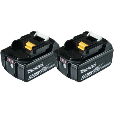 Makita Twinpack Batterie Lxt 18 V 5,0 Ah 1914e8-5 Makita Twinpack Batterie Lxt 18 V 5,0 Ah 1914e8-5