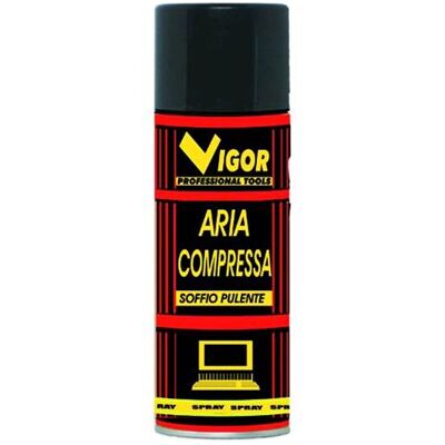 Vigor Aria Compressa Spray 400 Ml Conf. 12 Pezzi Vigor Aria Compressa Spray 400 Ml Conf. 12 Pezzi