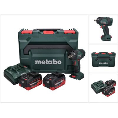 Metabo - SSW 18 LTX 300 BL - 18V - 1/2in - Avvitatore a impulsi senza filo Metabo - SSW 18 LTX 300 BL - 18V - 1/2in - Avvitatore a impulsi senza filo
