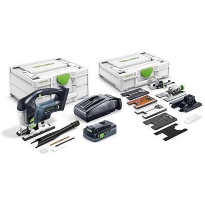 Festool Seghetto Alternativo A Batteria Psbc 420 Hpc 4.0 Ebi Set Carvex - 576536 Festool Seghetto Alternativo A Batteria Psbc 420 Hpc 4.0 Ebi Set Carvex - 576536