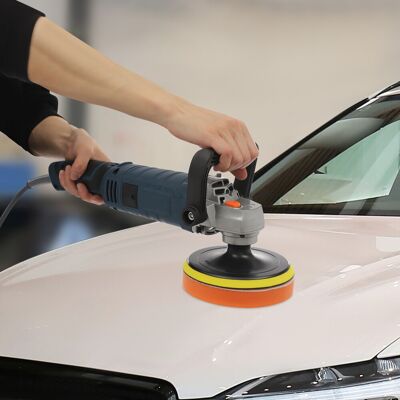 SANBOUSI Lucidatrice Auto, Set Lucidatrice Auto Con 7 Velocità Variabili SANBOUSI Lucidatrice Auto, Set Lucidatrice Auto Con 7 Velocità Variabili