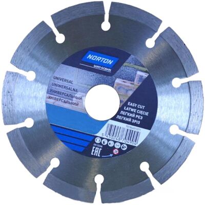 Symantec Disco Da Taglio Diamantato Universal 125mm Secco Bagnato Symantec Disco Da Taglio Diamantato Universal 125mm Secco Bagnato