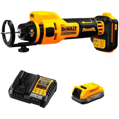 DeWalt Sega Da Taglio Per Cartongesso Dce555e1-sk (1 X 1,7 Ah Powerstack + Dcb1104) DeWalt Sega Da Taglio Per Cartongesso Dce555e1-sk (1 X 1,7 Ah Powerstack + Dcb1104)