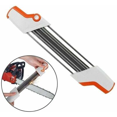 DPZO Porta-lima 2 In 1 Per Catena Da Motosega Da 0,325 Ø 4,8 Mm – Bianco DPZO Porta-lima 2 In 1 Per Catena Da Motosega Da 0,325 Ø 4,8 Mm – Bianco