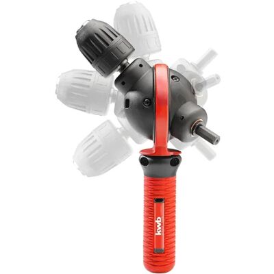kwb - Testa Di Foratura Angolare 360acirc° Con Mandrino Rapido 10 Mm Di kwb - Testa Di Foratura Angolare 360acirc° Con Mandrino Rapido 10 Mm Di