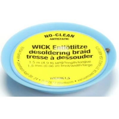 Ersa Utensile Per Elettricista No-clean Treccia Dissaldante 1,5 Mm 10 Pz Ersa Utensile Per Elettricista No-clean Treccia Dissaldante 1,5 Mm 10 Pz