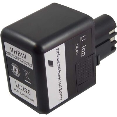 VHBW 1x Batteria Compatibile Con Gesipa Accubird, Firebird Utensile Elettrico, Utensile Per Montare Rivetti Ciechi (6000 Mah, Li-ion, 14,4 V) - VHBW 1x Batteria Compatibile Con Gesipa Accubird, Firebird Utensile Elettrico, Utensile Per Montare Rivetti Ciechi (6000 Mah, Li-ion, 14,4 V) -