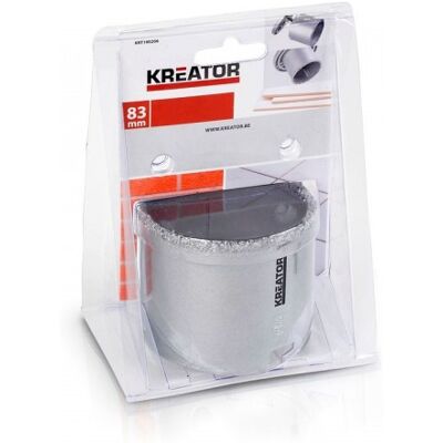 KREATOR Trapan in Carburo 73mm - Utensile per Taglio Piastrelle/Ceramica KREATOR Trapan in Carburo 73mm - Utensile per Taglio Piastrelle/Ceramica