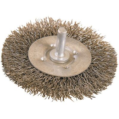 OSBORN Spazzola Tonda D.100mm Spessore Filo 0,3mm Sta 12mm 4500min-¹ OSBORN Spazzola Tonda D.100mm Spessore Filo 0,3mm Sta 12mm 4500min-¹
