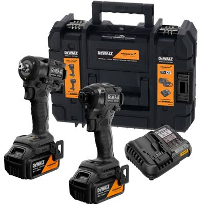 DeWalt Batteria Combinata X Mclaren F1 Team Dck2224mp2t, 18v: Dcf86m + Dcf92m + 2x 5,0 Ah + Caricatore DeWalt Batteria Combinata X Mclaren F1 Team Dck2224mp2t, 18v: Dcf86m + Dcf92m + 2x 5,0 Ah + Caricatore