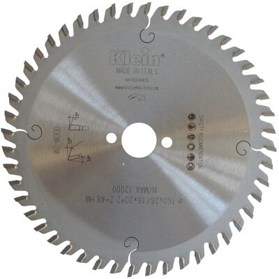 KLEIN Lama Sega Circolare Hw D=240, D=30, B/c=2.8/1.8, Z (nr. Denti)=36, Fori Trasc.=2/7/42 Aa240.03630 KLEIN Lama Sega Circolare Hw D=240, D=30, B/c=2.8/1.8, Z (nr. Denti)=36, Fori Trasc.=2/7/42 Aa240.03630