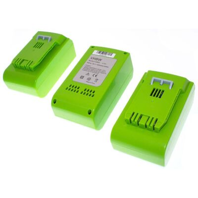 vhbw Pacco Batteria Greenworks 24V - 3x 5000mAh Li-Ion - Tagliabordi vhbw Pacco Batteria Greenworks 24V - 3x 5000mAh Li-Ion - Tagliabordi