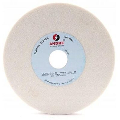 COCO Mola Abrasiva Piatta Andre 200 Mm X 20 Mm X 32 Mm 99a60k7ve01-35 Bianca "tipo 1" COCO Mola Abrasiva Piatta Andre 200 Mm X 20 Mm X 32 Mm 99a60k7ve01-35 Bianca "tipo 1"