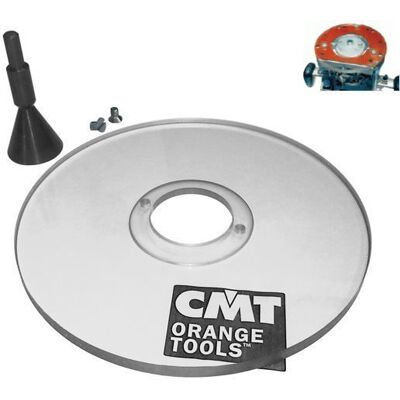 CMT - 300-SB2 - 6.35 mm - 12.7 mm - base universale per fresatrice CMT - 300-SB2 - 6.35 mm - 12.7 mm - base universale per fresatrice