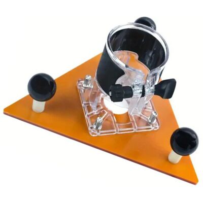 OEM Piastra Di Bilanciamento Triangolare In Abs Da 65 Mm Per Fresatrice OEM Piastra Di Bilanciamento Triangolare In Abs Da 65 Mm Per Fresatrice