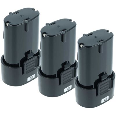 vhbw 3x Batteria compatibile Makita - 2000mAh Li-Ion vhbw 3x Batteria compatibile Makita - 2000mAh Li-Ion