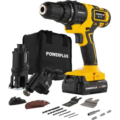 PowerPlus Altro Utensile Elettroutensile Powx00550 20v 40 Nm PowerPlus Altro Utensile Elettroutensile Powx00550 20v 40 Nm