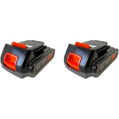 Black & Decker Bl 2018 Xj 18 V 2,0 Ah Batteria Agli Ioni Di Litio Black & Decker Bl 2018 Xj 18 V 2,0 Ah Batteria Agli Ioni Di Litio