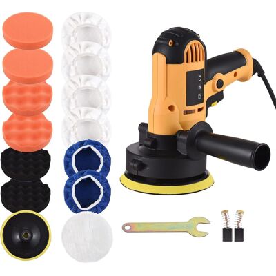 OEM Lucidatrice A Tampone, Ceratrice A Tampone Da 5 Pollici, Lucidatrice Per Auto A Velocità Variabile 600-3700 Giri/min Con Manico Staccabile / 6 Cuscinetti In Spugna / 6 Cuscinetti Per Cofano In Tessuto OEM Lucidatrice A Tampone, Ceratrice A Tampone Da 5 Pollici, Lucidatrice Per Auto A Velocità Variabile 600-3700 Giri/min Con Manico Staccabile / 6 Cuscinetti In Spugna / 6 Cuscinetti Per Cofano In Tessuto
