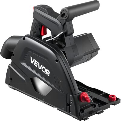 VEVOR Troncatrice Circolare Per Binario Taglio Di Legno, Troncatrice Circolare Lama 165,1 Mm Angolo Di Taglio Da 90° A 45° Velocita 5500 Giri/min Taglierina Da Banco Per Legno Guida Non Inclusa VEVOR Troncatrice Circolare Per Binario Taglio Di Legno, Troncatrice Circolare Lama 165,1 Mm Angolo Di Taglio Da 90° A 45° Velocita 5500 Giri/min Taglierina Da Banco Per Legno Guida Non Inclusa