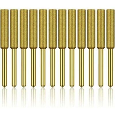 SANS MARQUE Set Di 12 Pezzi Per Affilare Motoseghe Con Dischi Diamantati, Mola Abrasiva Rivestita In Titanio Ad Alta Durezza, Pietre Per Affilare Motoseghe, 3/16 Pollici (4,8 Mm) H122 Derrui SANS MARQUE Set Di 12 Pezzi Per Affilare Motoseghe Con Dischi Diamantati, Mola Abrasiva Rivestita In Titanio Ad Alta Durezza, Pietre Per Affilare Motoseghe, 3/16 Pollici (4,8 Mm) H122 Derrui
