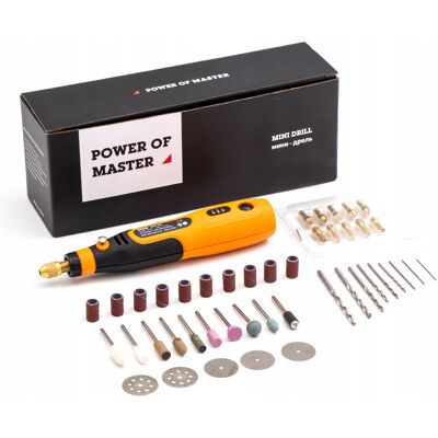 ROSFIX Smerigliatrice Multifunzione 46 Pezzi – Precisione E Versatilità 3,6v, 5000-15000 Rpm Uso Domestico E Professionale ROSFIX Smerigliatrice Multifunzione 46 Pezzi – Precisione E Versatilità 3,6v, 5000-15000 Rpm Uso Domestico E Professionale