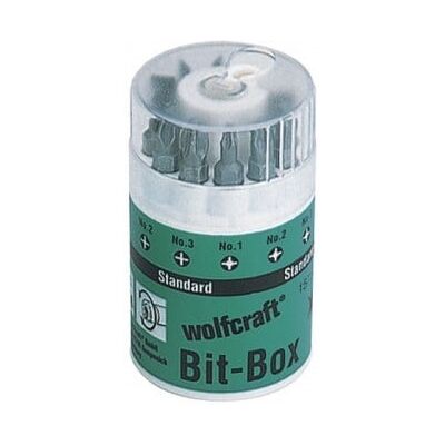 Wolfcraft Bit - Inserti Per Avvitatori Con Attacco Esagonale Da 1/4' Wolfcraft Bit - Inserti Per Avvitatori Con Attacco Esagonale Da 1/4'