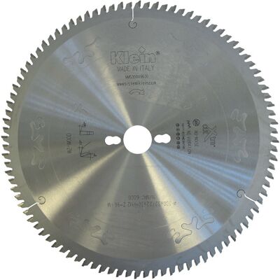 KLEIN Lama Circolare Hw Extracut Per Pannelli Bilaminati D=350, D=30, B/c=3.5/2.5, Z (nr. Denti)=108, (angolo Di Taglio)=5b0, Fori Trasc.=ph02 Mms350.10830 KLEIN Lama Circolare Hw Extracut Per Pannelli Bilaminati D=350, D=30, B/c=3.5/2.5, Z (nr. Denti)=108, (angolo Di Taglio)=5b0, Fori Trasc.=ph02 Mms350.10830