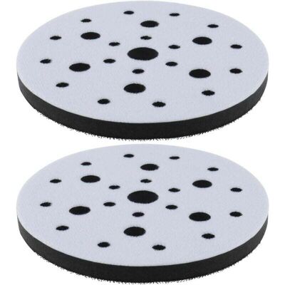 DPZO Un Set Di 2 Tamponi Di Lucidatura Intermedi In Spugna Morbida Con Un Diametro Di 150 Mm E Una Chiusura In Velcro A 25 Fori Può Essere Utilizzato Come Tampone Di Lucidatura. DPZO Un Set Di 2 Tamponi Di Lucidatura Intermedi In Spugna Morbida Con Un Diametro Di 150 Mm E Una Chiusura In Velcro A 25 Fori Può Essere Utilizzato Come Tampone Di Lucidatura.