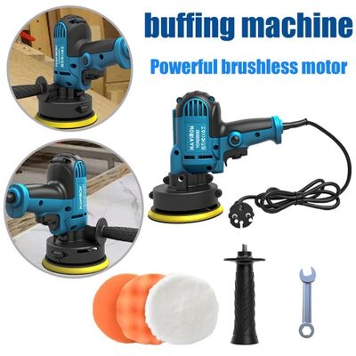 MAWIRON Lucidatrice/levigatrice Orbitale A Doppia Azione Da 600 W Con Dischi/punte Lucidanti Per La Manutenzione, La Pulizia E La Lucidatura Dell'auto, Velocità Variabile (alimentazione Di Rete). MAWIRON Lucidatrice/levigatrice Orbitale A Doppia Azione Da 600 W Con Dischi/punte Lucidanti Per La Manutenzione, La Pulizia E La Lucidatura Dell'auto, Velocità Variabile (alimentazione Di Rete).