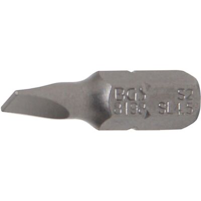BGS TECHNIC Inserto Lunghezza 25 Mm Attacco Esagono Esterno 6,3 Mm (1/4') Taglio 4,5 Mm BGS TECHNIC Inserto Lunghezza 25 Mm Attacco Esagono Esterno 6,3 Mm (1/4') Taglio 4,5 Mm