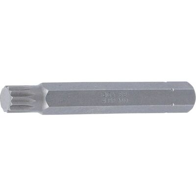 BGS TECHNIC Inserto Lunghezza 75 Mm Attacco Esagono Esterno 10 Mm (3/8') Poligonale Interno (per Xzn) M10 BGS TECHNIC Inserto Lunghezza 75 Mm Attacco Esagono Esterno 10 Mm (3/8') Poligonale Interno (per Xzn) M10