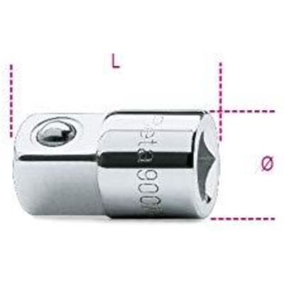 Beta Raccordo Aumentatore 1/4-3/8 900/16 Beta Raccordo Aumentatore 1/4-3/8 900/16