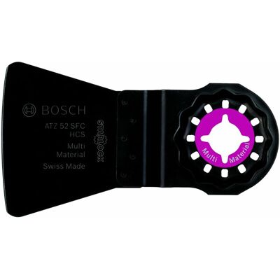 Bosch Accessories 1x Raschietto Atz 52 Sfc (raschiamento, Per Raschiare I Residui Di Silicone, Adesivo, Vernice, Larghezza 52 Mm, Accessori Utensili Multifunzione) - Bosch Accessories 1x Raschietto Atz 52 Sfc (raschiamento, Per Raschiare I Residui Di Silicone, Adesivo, Vernice, Larghezza 52 Mm, Accessori Utensili Multifunzione) -