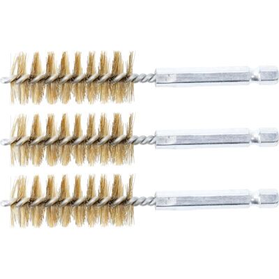 BGS TECHNIC Spazzola In Ottone 19 Mm 6,3 Mm (1/4') 3 Pz. BGS TECHNIC Spazzola In Ottone 19 Mm 6,3 Mm (1/4') 3 Pz.