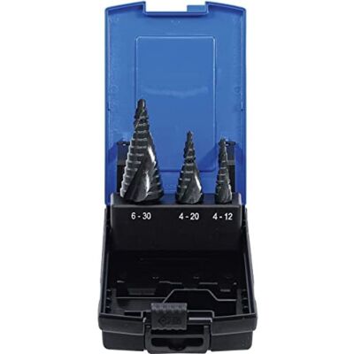 BGS TECHNIC - Serie Di Punte A Gradino Ø 4 - 30 Mm 3 Pz. BGS TECHNIC - Serie Di Punte A Gradino Ø 4 - 30 Mm 3 Pz.