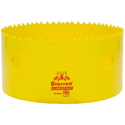 Starrett Sega A Tazza Profonda, Dch0438, Bimetallica Resistente, Con Denti Extra In Cobalto Hss, Per Metalli, Legno, Ghisa, Fibra Di Vetro, Materie Plastiche, 111 Mm Starrett Sega A Tazza Profonda, Dch0438, Bimetallica Resistente, Con Denti Extra In Cobalto Hss, Per Metalli, Legno, Ghisa, Fibra Di Vetro, Materie Plastiche, 111 Mm