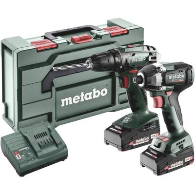 Metabo - Bs+ssd200ltbl 685193000 Trapano Avvitatore A Batteria, Avvitatore A Percussione A Batteria 18 V 2 Ah Li-ion Incl Metabo - Bs+ssd200ltbl 685193000 Trapano Avvitatore A Batteria, Avvitatore A Percussione A Batteria 18 V 2 Ah Li-ion Incl